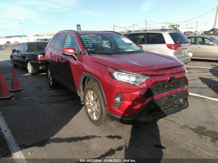 2021 TOYOTA RAV4 XLE PREMIUM VIN: 2T3C1RFV9MW148974