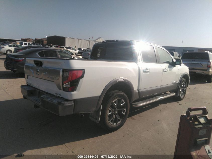 2021 NISSAN TITAN PLATINUM RESERVE VIN: 1N6AA1ED9MN520643