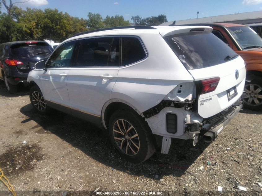 2020 VOLKSWAGEN TIGUAN SE/SEL/SE R-LINE BLACK VIN: 3VV3B7AX0LM076719