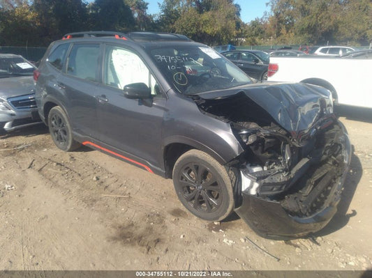 2021 SUBARU FORESTER SPORT VIN: JF2SKARC5MH523223