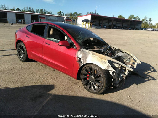 2021 TESLA MODEL 3 PERFORMANCE VIN: 5YJ3E1EC3MF984999