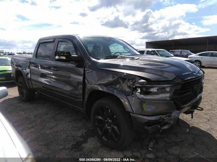 2021 RAM 1500 LARAMIE VIN: 1C6SRFJT7MN524224