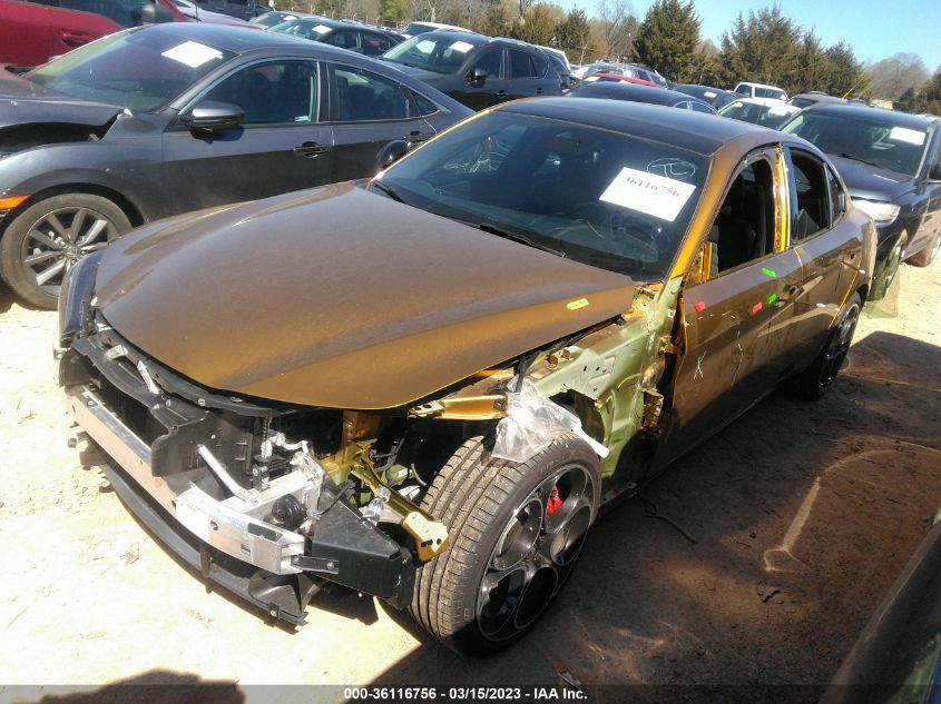 2023 ALFA ROMEO GIULIA VELOCE VIN: ZARFAMBN9P7666725