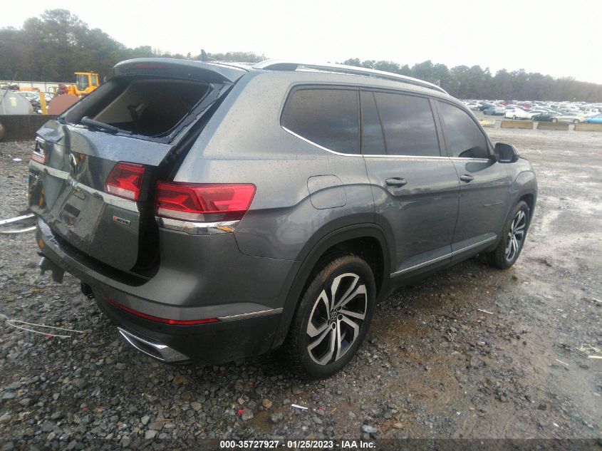 2022 VOLKSWAGEN ATLAS 3.6L V6 SEL VIN: 1V2BR2CA5NC538678