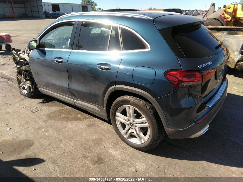 2021 MERCEDES-BENZ GLA GLA 250 VIN: W1N4N4HB4MJ223831