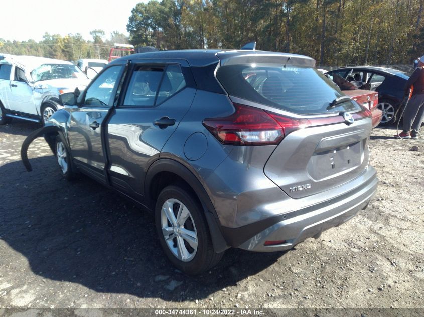2021 NISSAN KICKS S VIN: 3N1CP5BVXML483863
