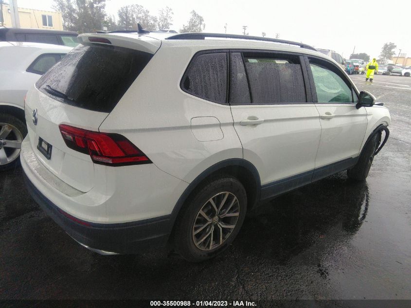 2021 VOLKSWAGEN TIGUAN S VIN: 3VV1B7AX8MM110981