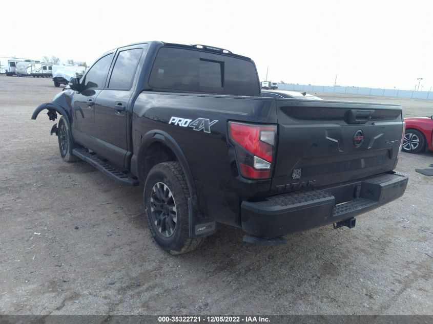 2020 NISSAN TITAN PRO-4X VIN: 1N6AA1ED6LN504530