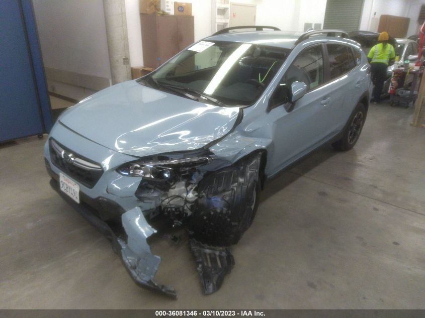 2022 SUBARU CROSSTREK PREMIUM VIN: JF2GTAPC5NH270363