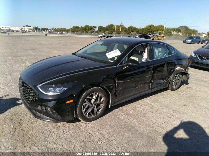 2022 HYUNDAI SONATA SEL VIN: KMHL64JA0NA205213