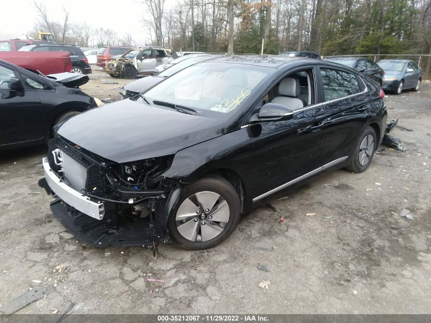 2022 HYUNDAI IONIQ HYBRID SE VIN: KMHC75LC4NU285146