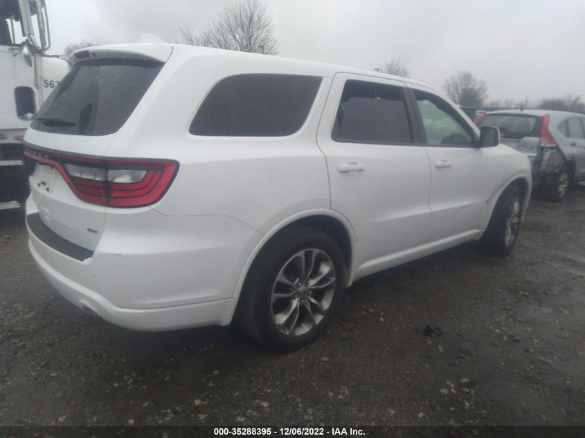 2020 DODGE DURANGO GT PLUS VIN: 1C4RDHDG5LC259068