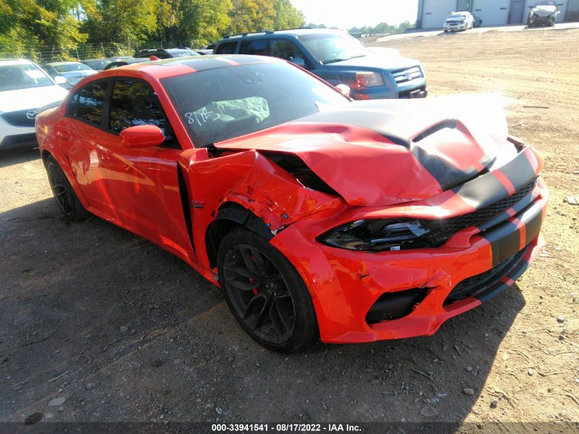 2021 DODGE CHARGER SCAT PACK WIDEBODY VIN: 2C3CDXGJ0MH650462