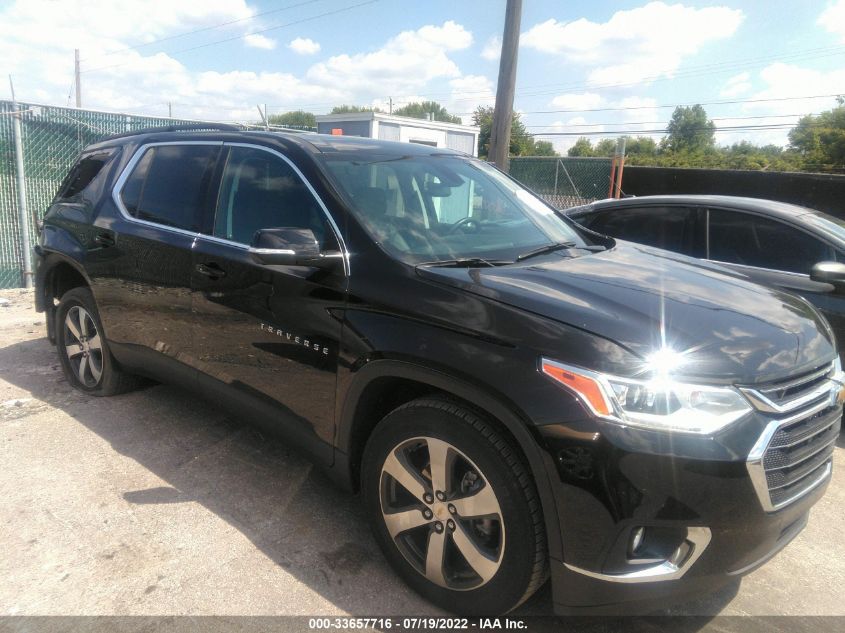 2021 CHEVROLET TRAVERSE LT LEATHER VIN: 1GNEVHKW4MJ172899