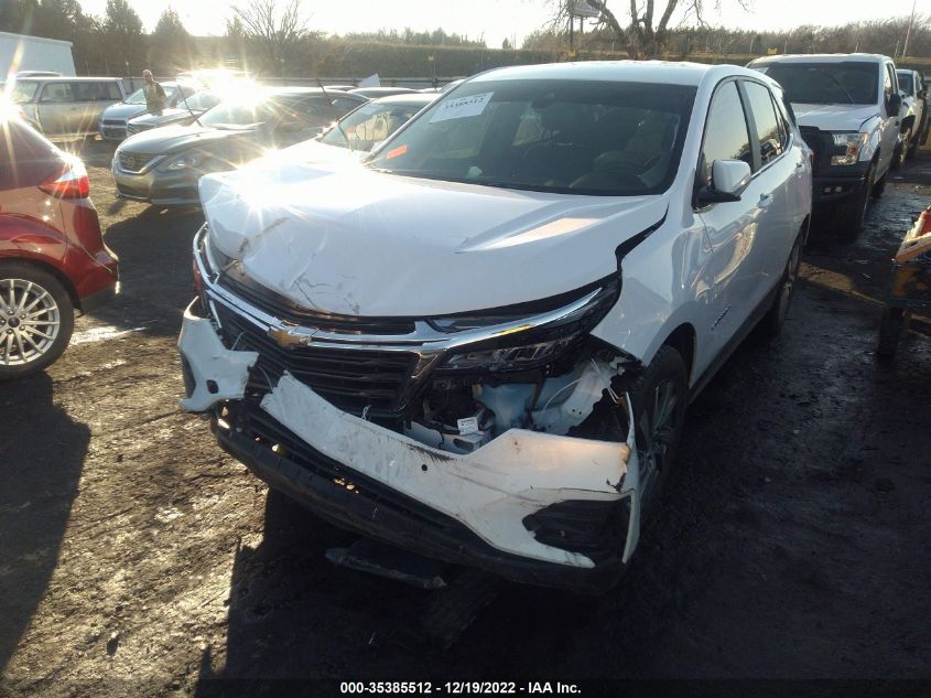 2022 CHEVROLET EQUINOX LT VIN: 3GNAXKEV1NL137742
