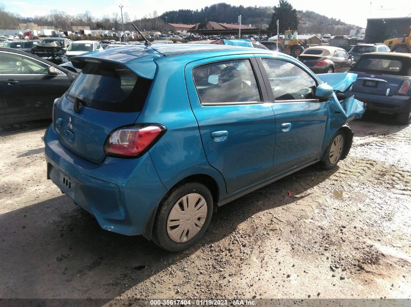 2022 MITSUBISHI MIRAGE ES/LE VIN: ML32AUHJ5NH007192