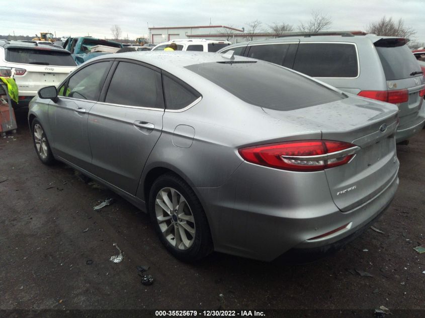 2020 FORD FUSION SE VIN: 3FA6P0HD6LR254884