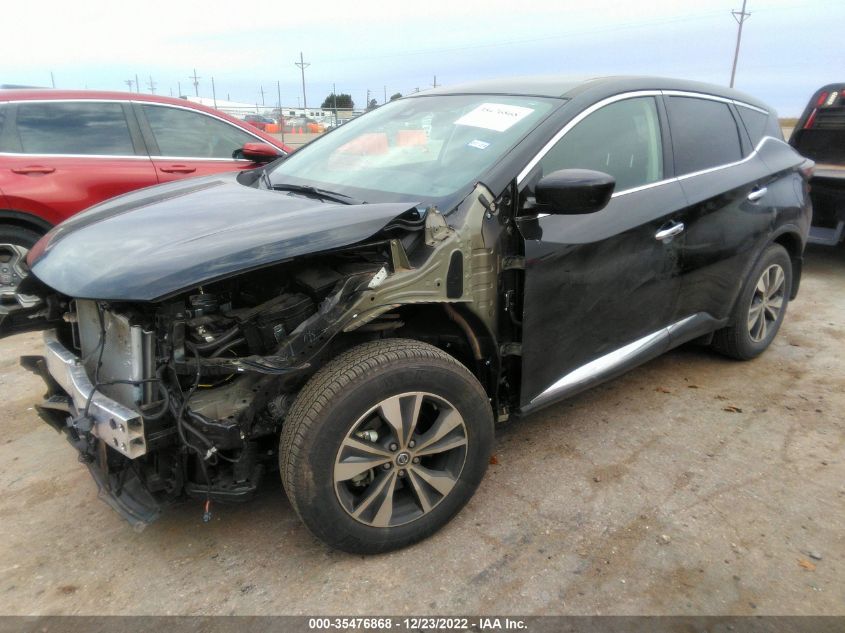 2022 NISSAN MURANO S VIN: 5N1AZ2AJ8NC118585