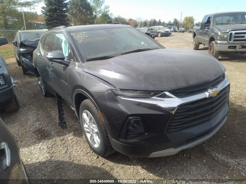 2022 CHEVROLET BLAZER LT VIN: 3GNKBCR48NS162735