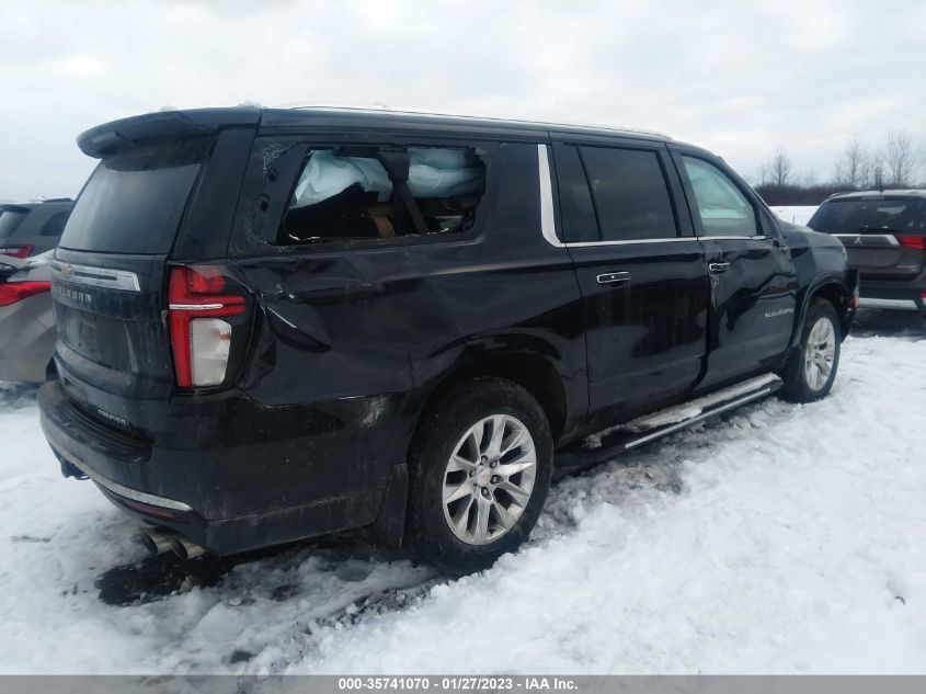2021 CHEVROLET SUBURBAN PREMIER VIN: 1GNSKFKD7MR228186