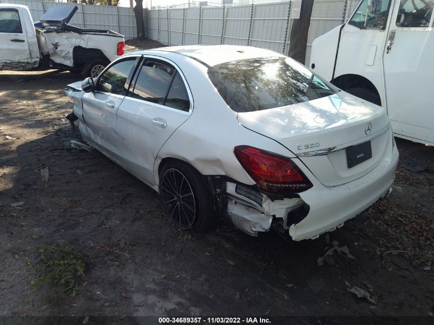 2021 MERCEDES-BENZ C-CLASS C 300 VIN: W1KWF8DB1MR653320