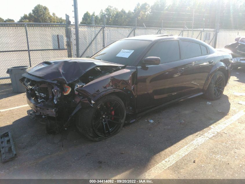 2022 DODGE CHARGER SCAT PACK WIDEBODY VIN: 2C3CDXGJ8NH194275