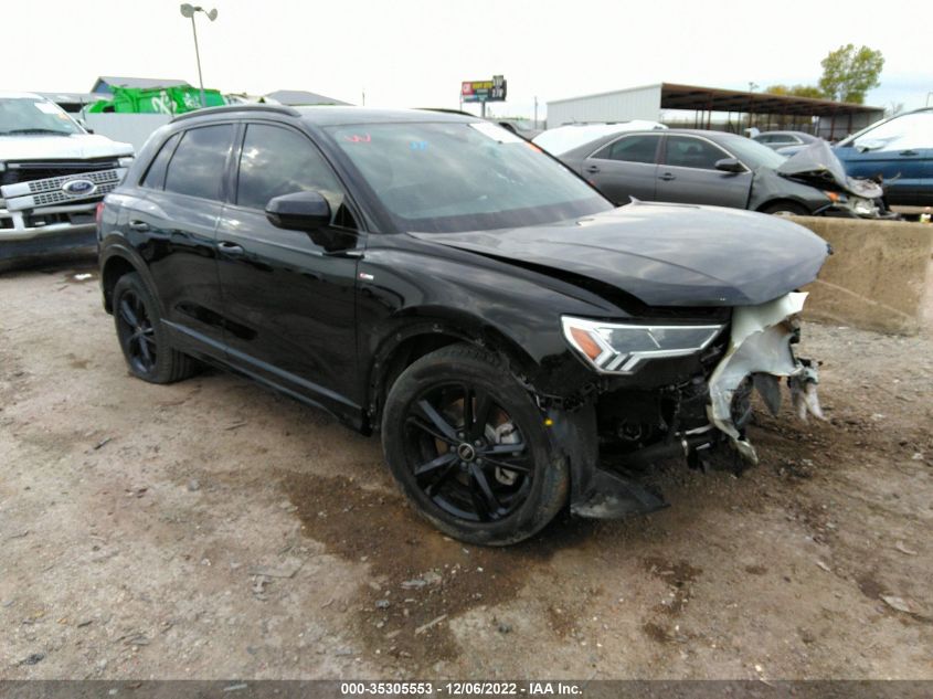 2022 AUDI Q3 S LINE PREMIUM PLUS VIN: WA1EECF39N1082767