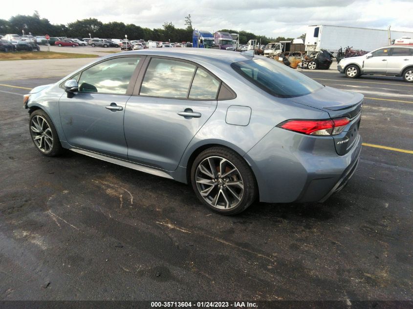 2022 TOYOTA COROLLA SE/SE NIGHTSHADE/APEX SE VIN: 5YFS4MCEXNP102821