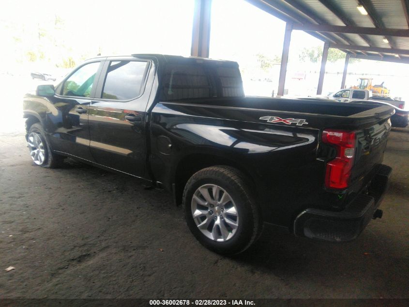 2022 CHEVROLET SILVERADO 1500 LTD CUSTOM VIN: 1GCPYBEK1NZ228752