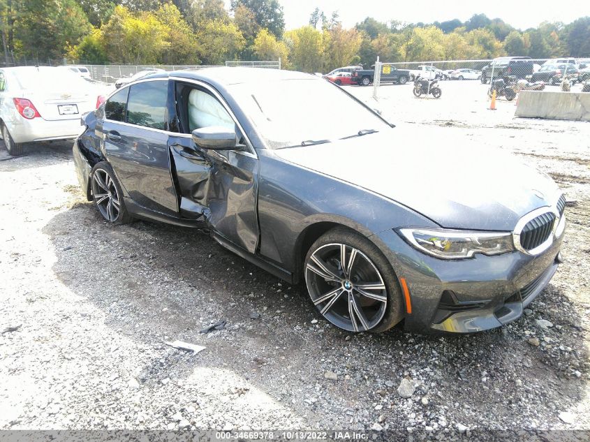 2022 BMW 3 SERIES 330I VIN: 3MW5R1J00N8C28008