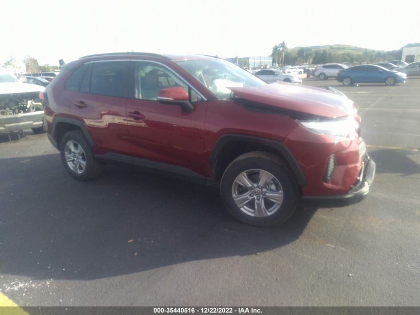 2022 TOYOTA RAV4 XLE VIN: 2T3W1RFV1NW231281