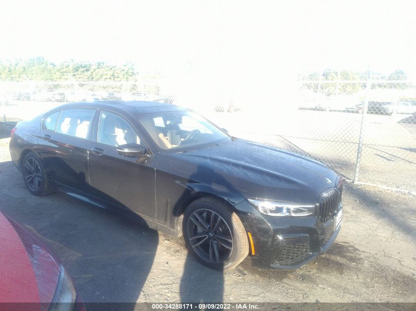 2022 BMW 7 SERIES 750I XDRIVE VIN: WBA7U2C08NCJ24529