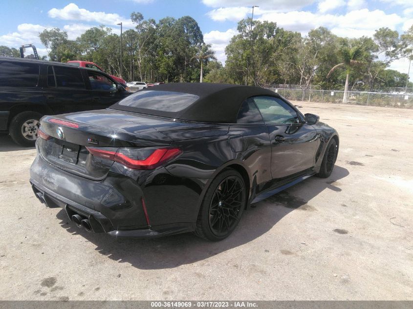 2022 BMW M4 COMPETITION XDRIVE VIN: WBS33BA01NCK33138