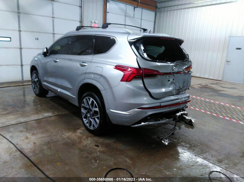 2021 HYUNDAI SANTA FE CALLIGRAPHY VIN: 5NMS5DAL6MH368666