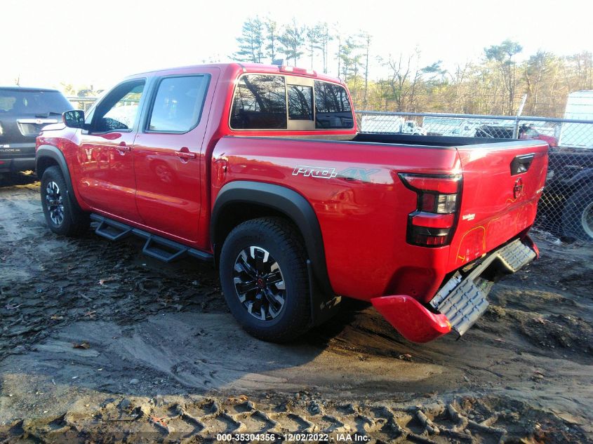 2022 NISSAN FRONTIER PRO-4X VIN: 1N6ED1EK3NN617801