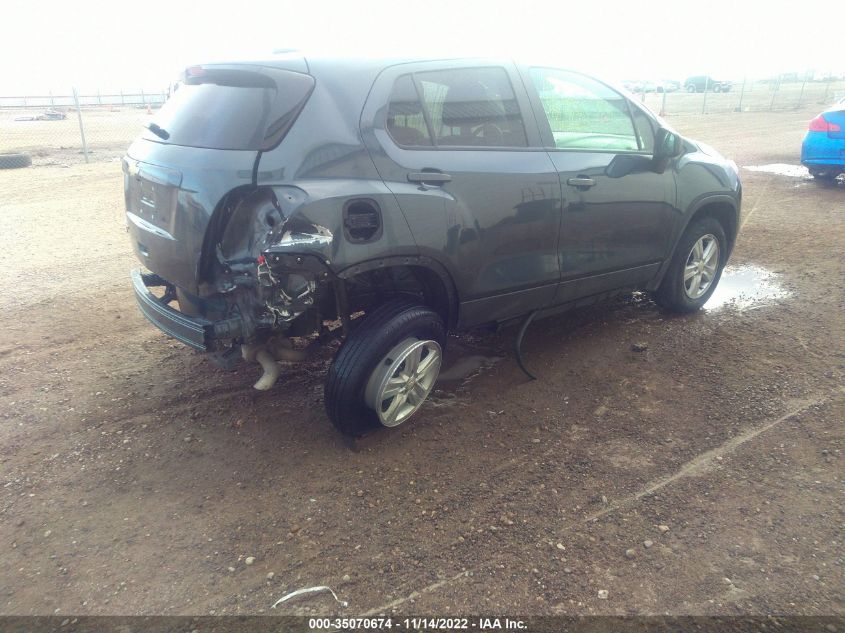 2021 CHEVROLET TRAX LS VIN: KL7CJNSB2MB355894