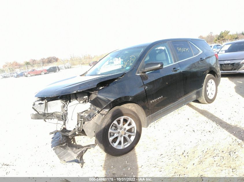 2021 CHEVROLET EQUINOX LT VIN: 3GNAXKEV5ML324951