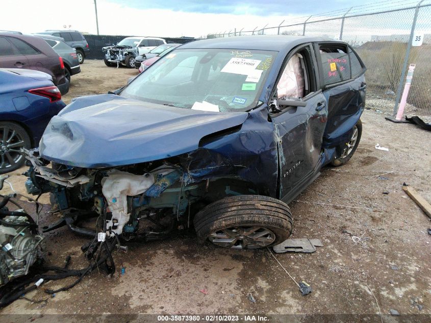 2022 CHEVROLET EQUINOX LS VIN: 3GNAXHEVXNS206601