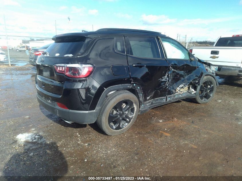 2021 JEEP COMPASS ALTITUDE VIN: 3C4NJCBB6MT581192