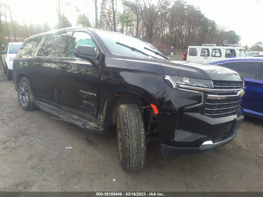 2022 CHEVROLET SUBURBAN LT VIN: 1GNSKCKD1NR321107