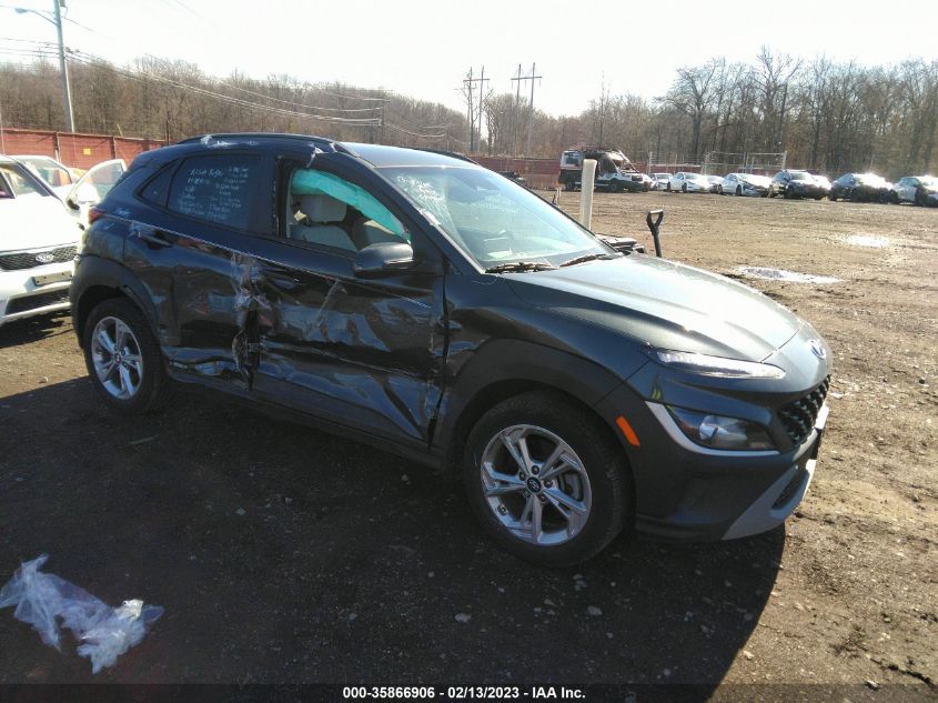2022 HYUNDAI KONA SEL VIN: KM8K6CAB7NU826347