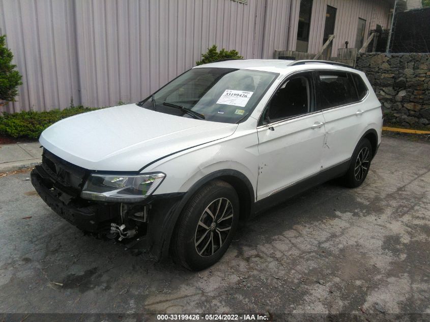 2021 VOLKSWAGEN TIGUAN SE/SE R-LINE BLACK/SEL VIN: 3VV2B7AX6MM079136