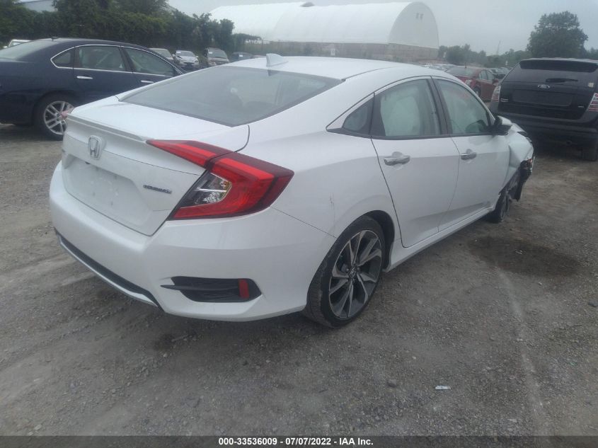 2020 HONDA CIVIC SEDAN TOURING VIN: 19XFC1F91LE003921