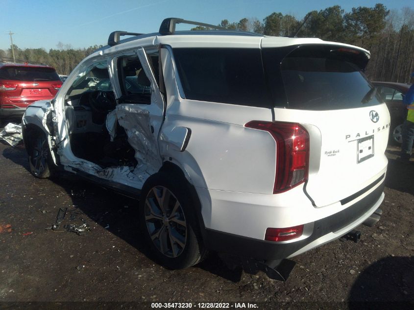 2020 HYUNDAI PALISADE SEL VIN: KM8R34HE6LU153500