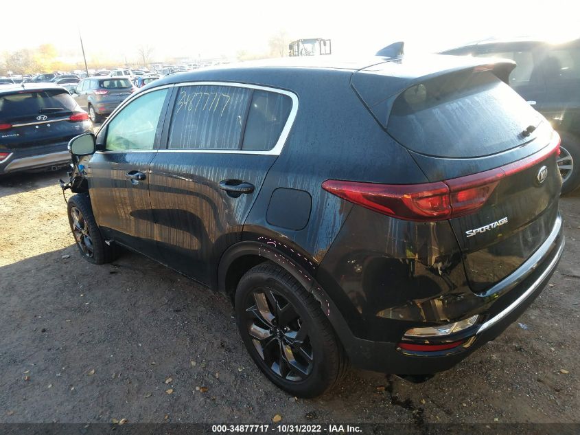 2022 KIA SPORTAGE LX VIN: KNDPMCAC9N7021344