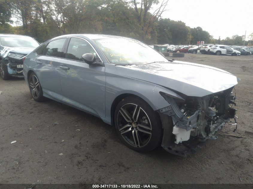 2021 HONDA ACCORD SEDAN SPORT VIN: 1HGCV1F32MA022265