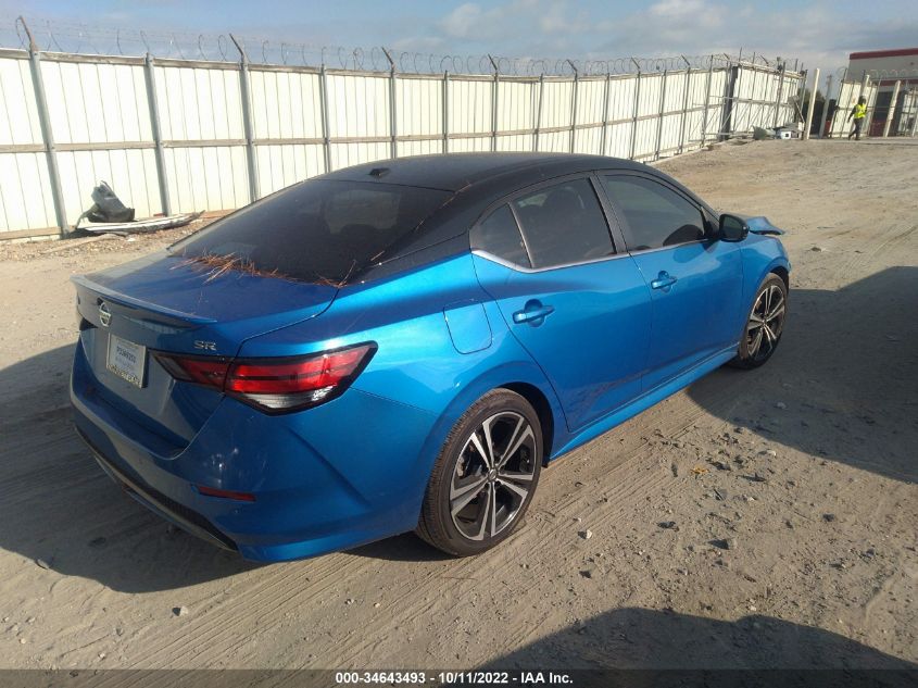 2021 NISSAN SENTRA SR VIN: 3N1AB8DV3MY269434