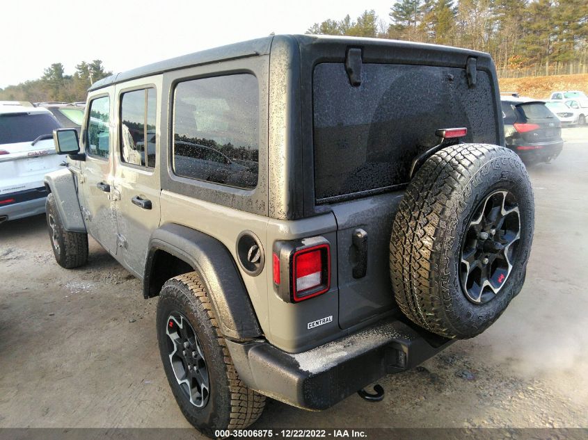 2021 JEEP WRANGLER UNLIMITED SPORT S VIN: 1C4HJXDN6MW729671
