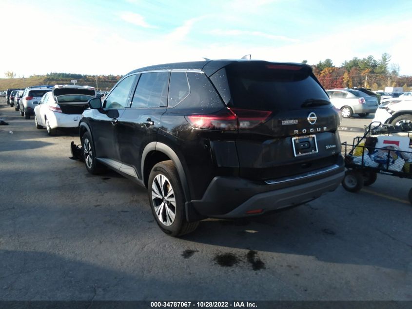 2021 NISSAN ROGUE SV VIN: 5N1AT3BB1MC694693
