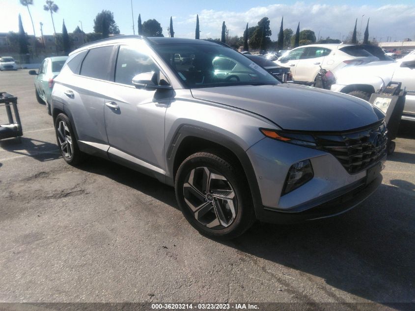 2022 HYUNDAI TUCSON HYBRID LIMITED VIN: KM8JECA11NU074683